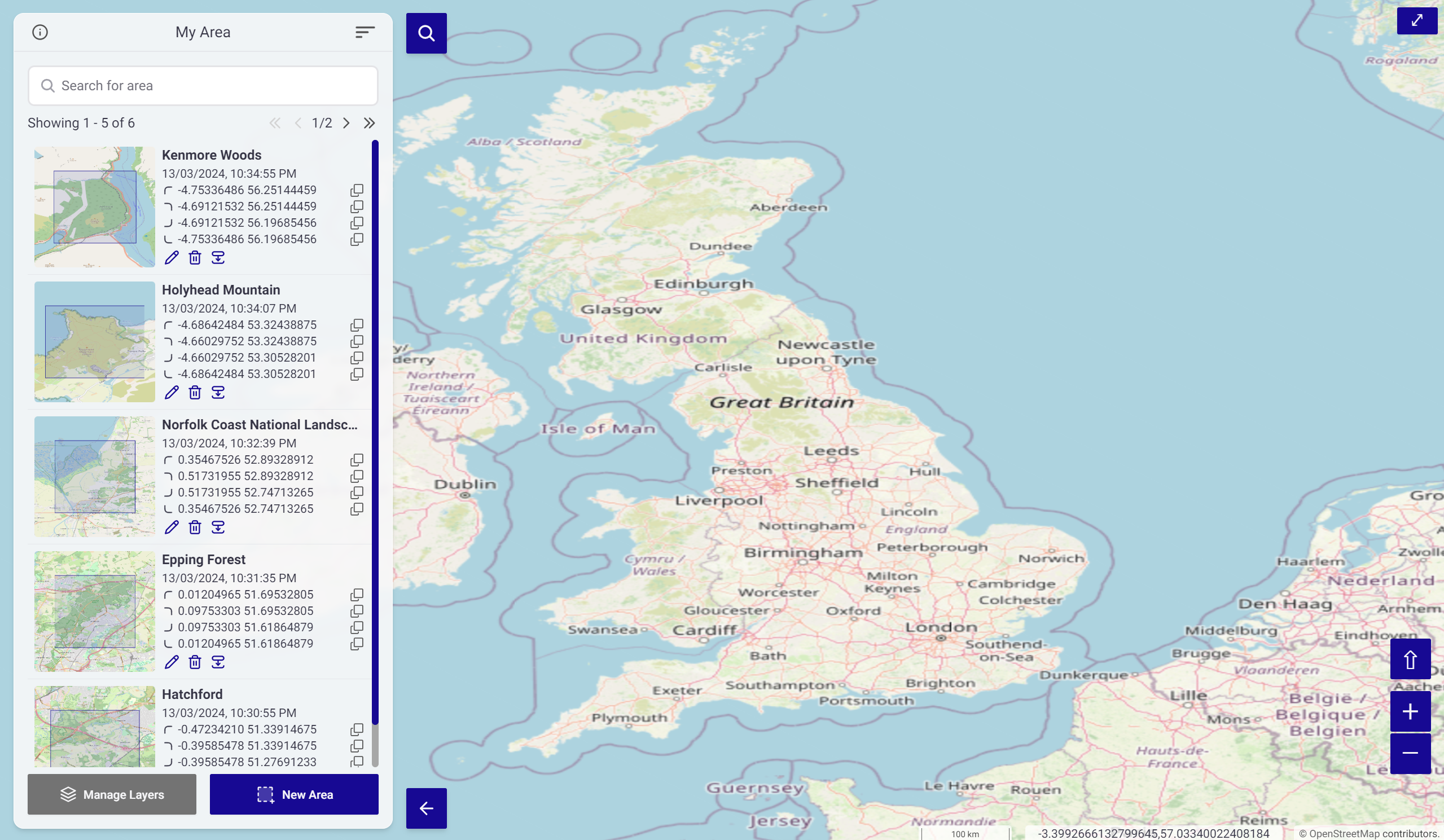 Map File Preparation Application (MFPA)